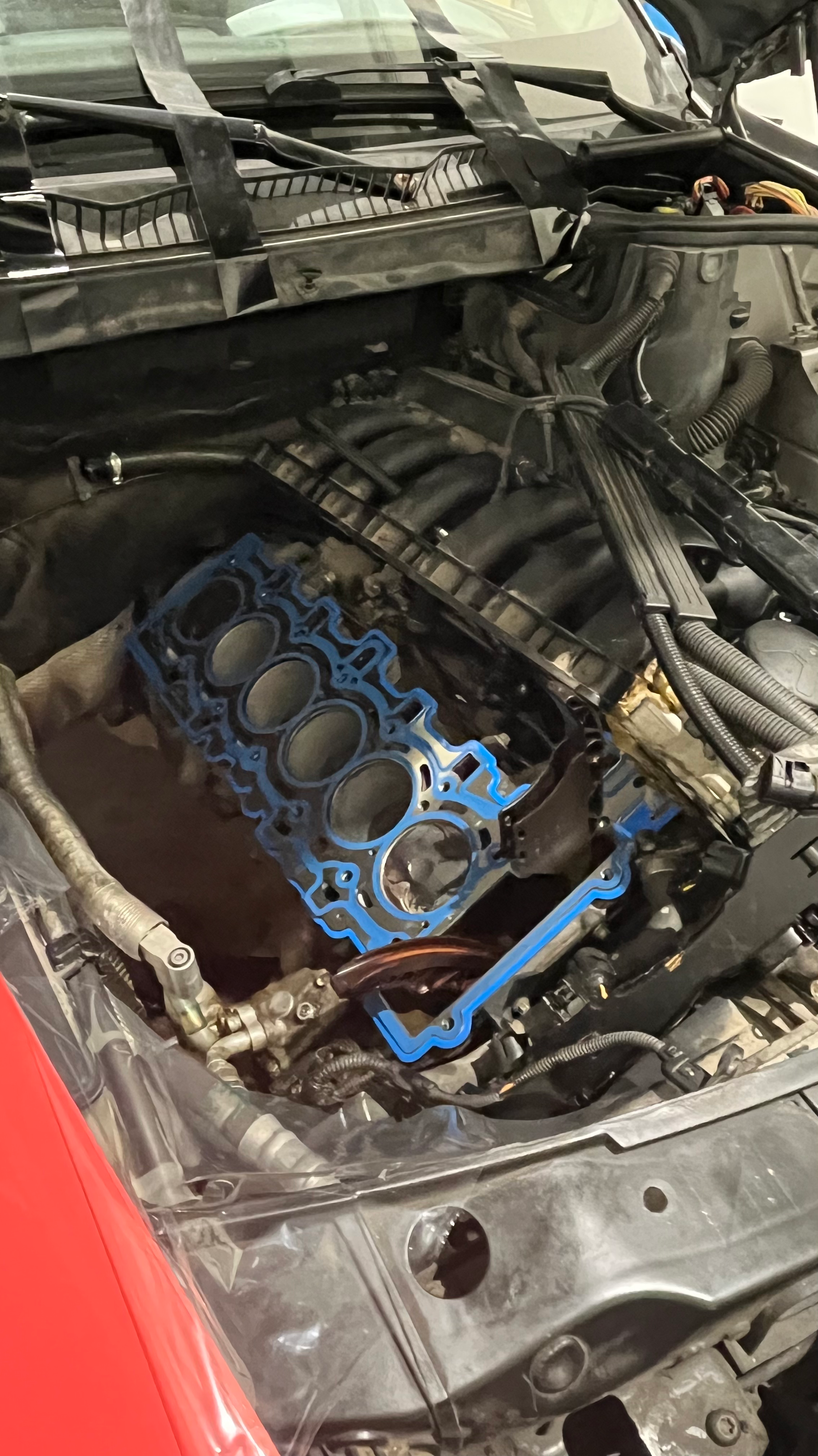 BMW Motorrenovering